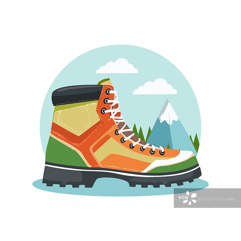 登山靴图片素材