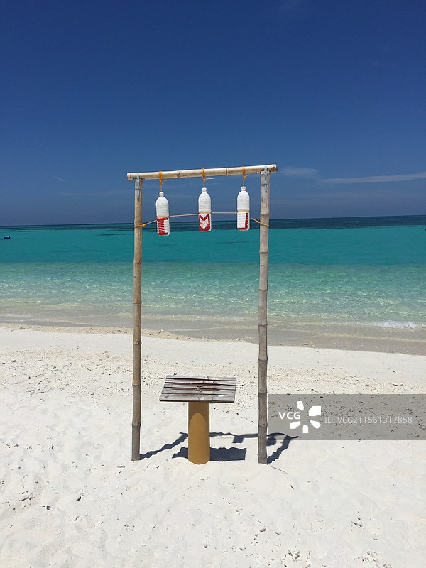 马来西亚环滩岛蓝天碧海自然风光图片素材