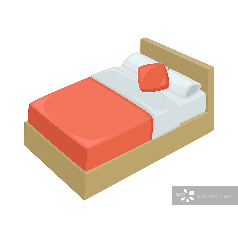 卧室床标志表情图标图片素材