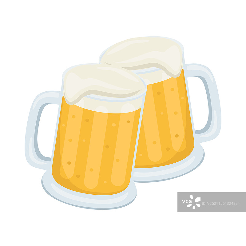 庆祝的啤酒干杯标志表情图标图片素材