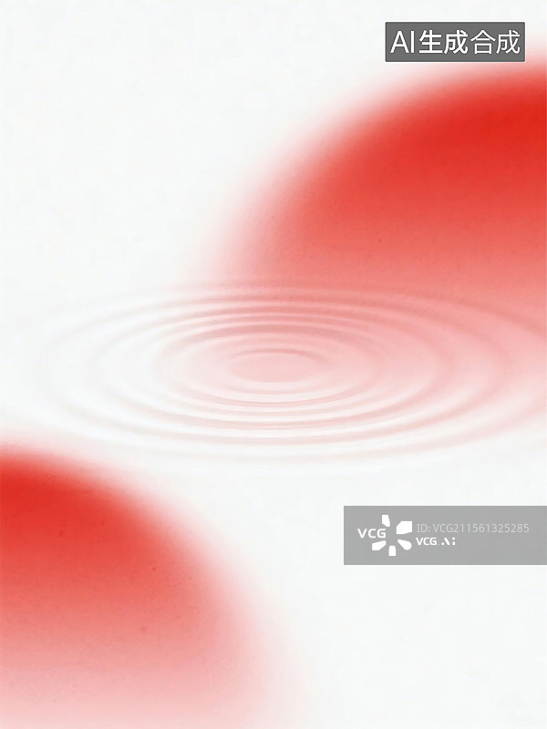 【AI数字艺术】柔和梦幻水波纹背景图片素材