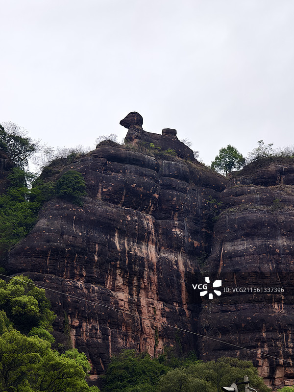广东韶关乐昌坪石镇丹霞风景图片素材
