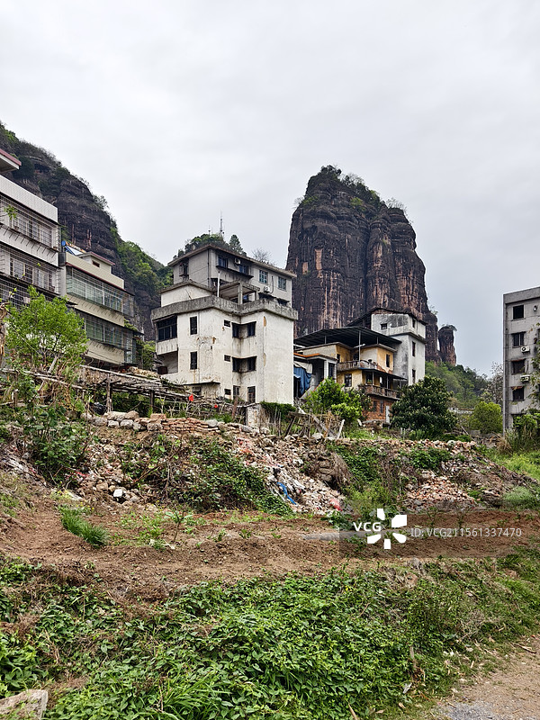 广东韶关乐昌坪石镇丹霞风景图片素材