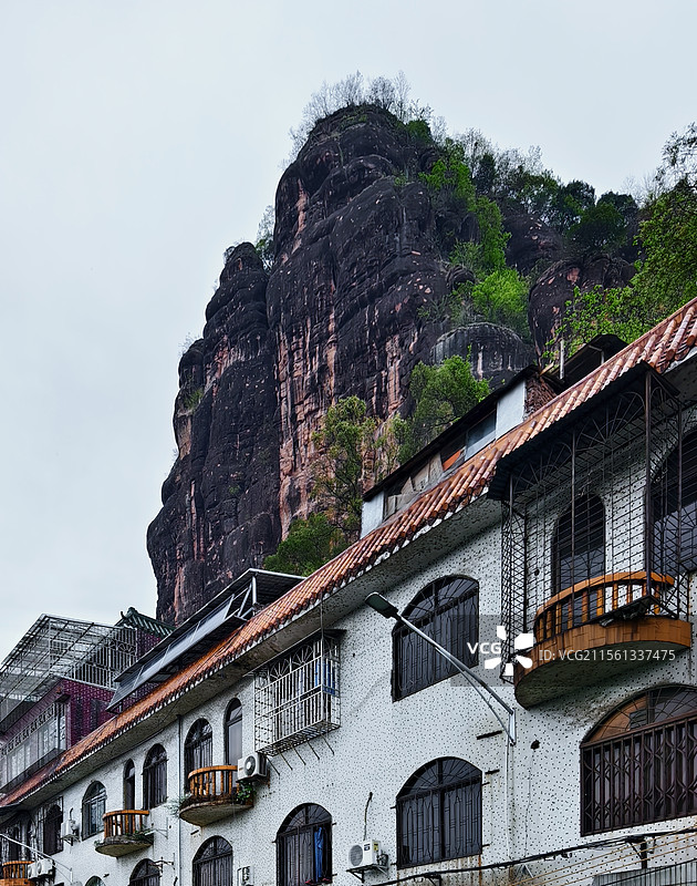 广东韶关乐昌坪石镇丹霞风景图片素材