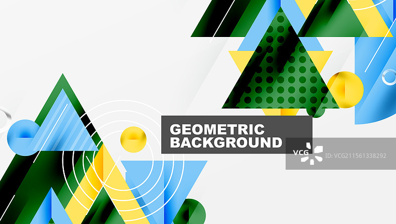 现代抽象设计与重叠效果图片素材