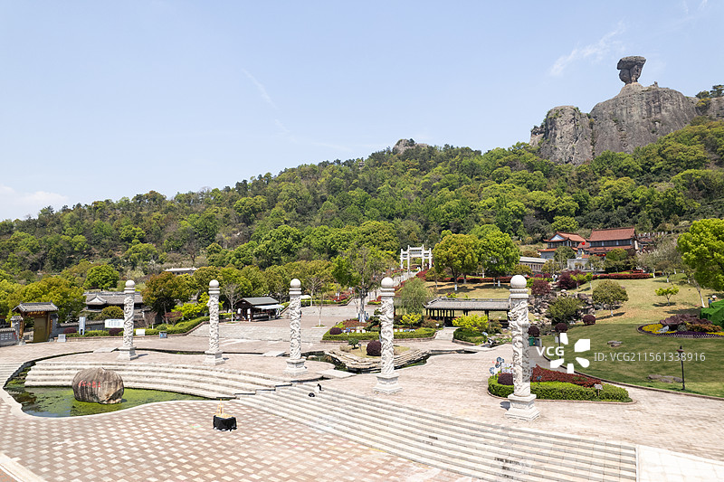 浙江台州温岭五龙公园图片素材