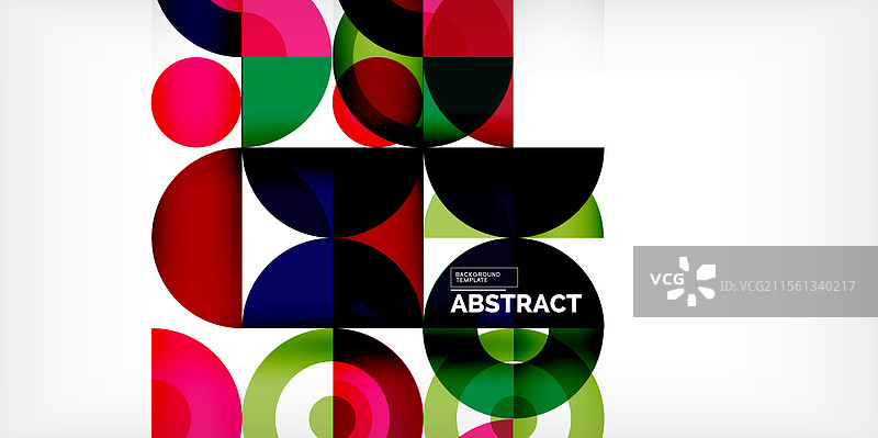 极简几何抽象背景圆形图片素材