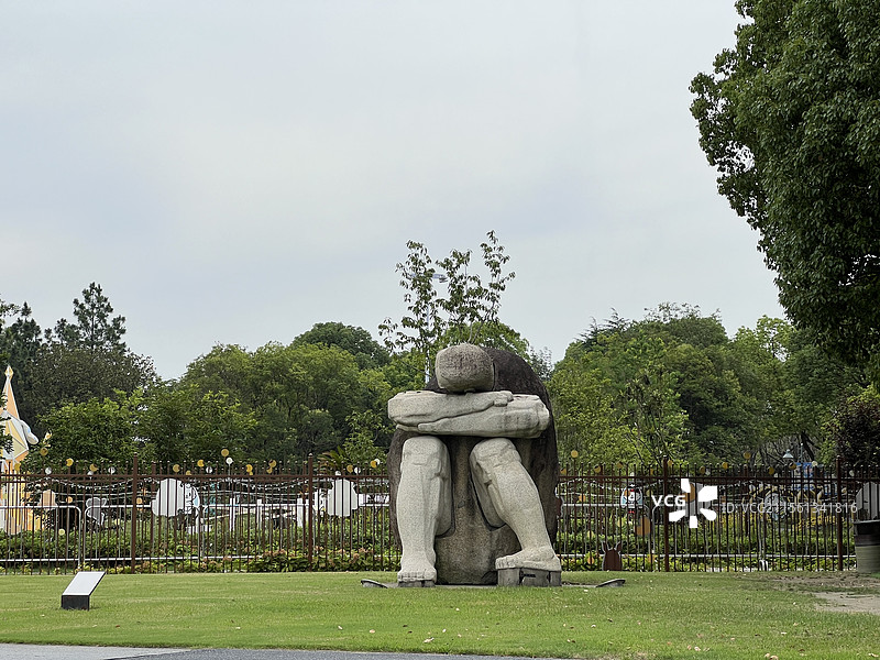 上海月湖雕塑公园图片素材
