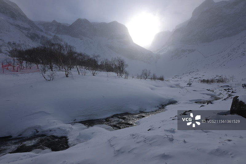 长白山北坡——绝巅风光图片素材