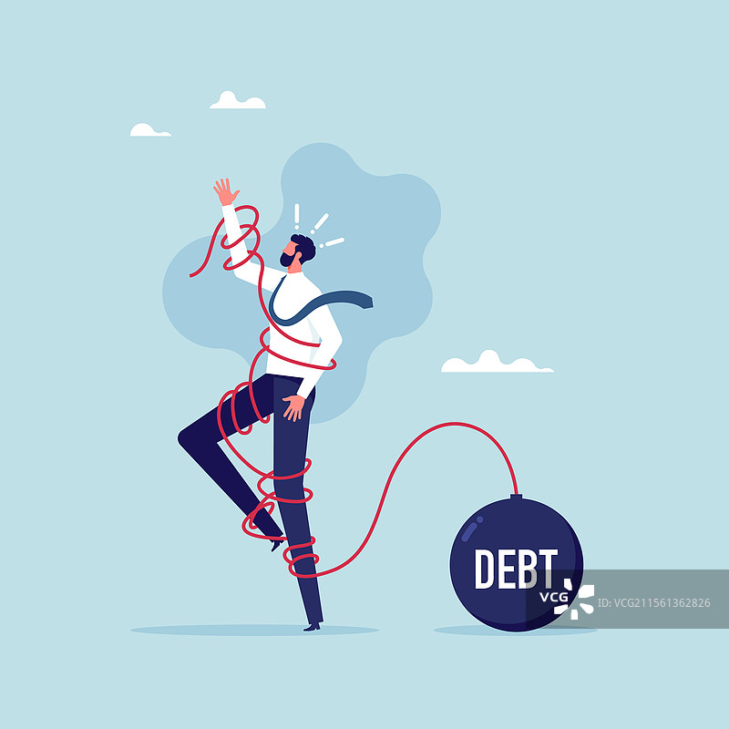 财务问题的概念图片素材