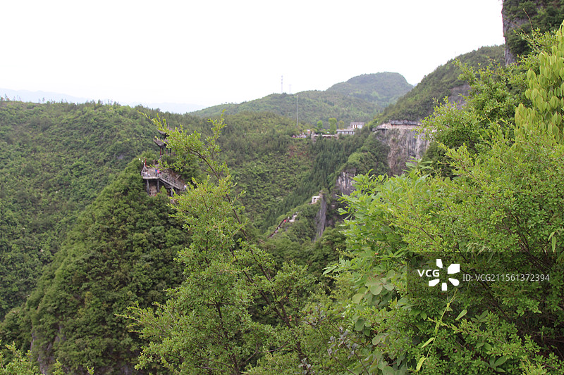 重庆云阳世界地质公园获批联合国教科文组织世界地质公园称号图片素材