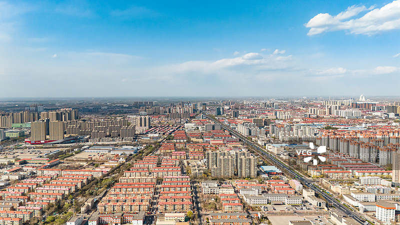 任丘城市风光图片素材