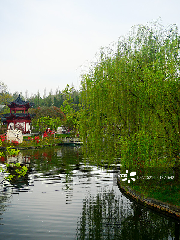 茨坪镇挹翠湖图片素材