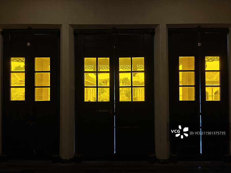 鼓浪屿老别墅-海天堂构图片素材