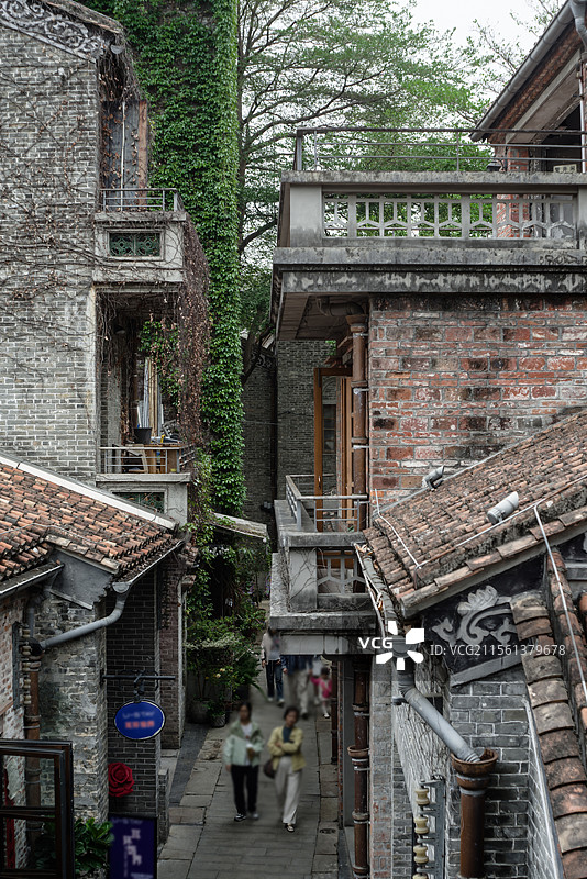 佛山岭南新天地图片素材