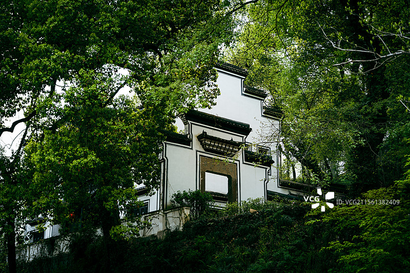 桐庐桐君山 叶浅予故居图片素材