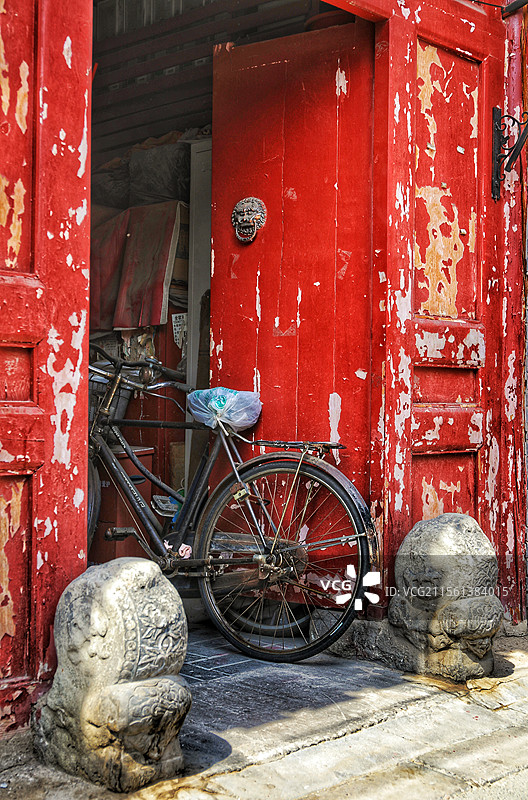 北京胡同图片素材