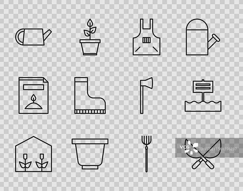 家庭温室及植物园艺的设置图片素材