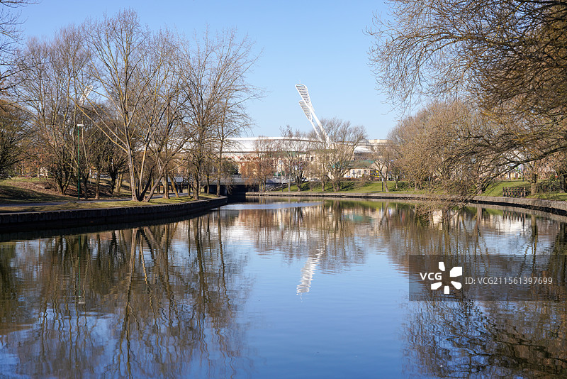 白俄罗斯 明斯克 戴拿模球场图片素材