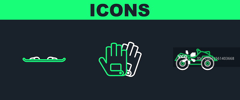 全地形车或四轮摩托车图片素材