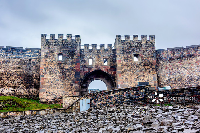 格鲁吉亚阿哈尔齐赫城市风光图片素材