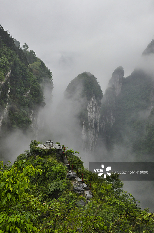 湘西矮寨天问台图片素材