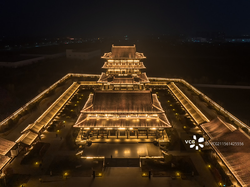 河北邯郸大名县石刻博物馆和运河博物馆图片素材