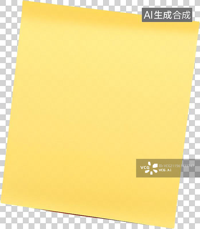 【AI数字艺术】空白便签纸图片素材