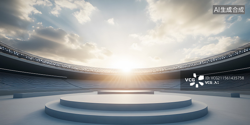 【AI数字艺术】光耀竞技之境图片素材