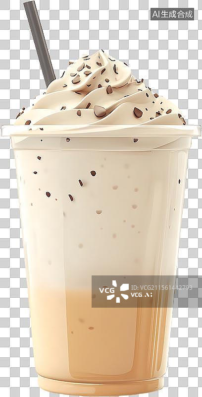 【AI数字艺术】一杯珍珠奶茶图片素材