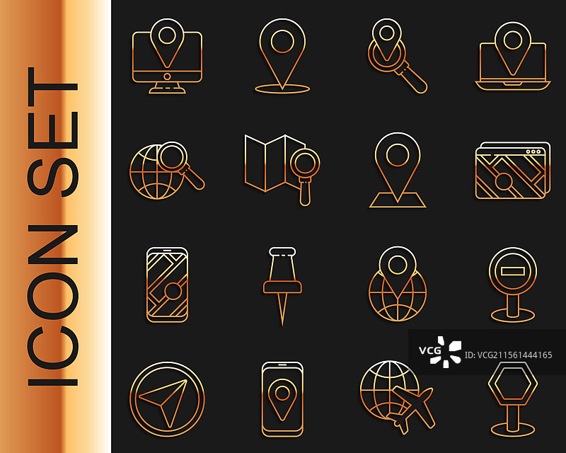 停车标志信息图表图片素材