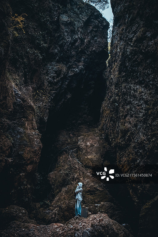 怀化市溆浦县明月洞大自然的鬼斧神工图片素材