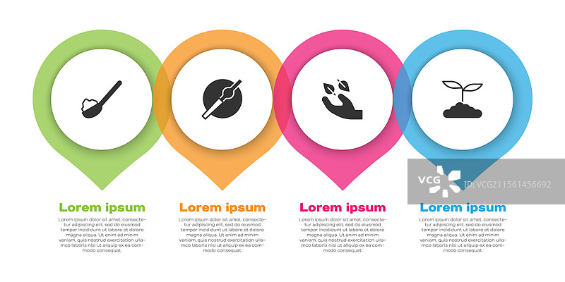 手中拿着装有糖的勺子、香烟和茶叶图片素材