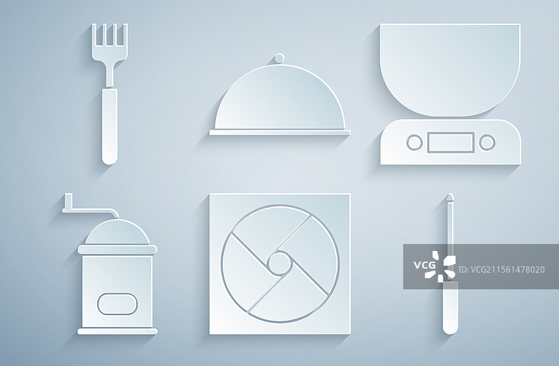 设置通风电子秤手动咖啡图片素材