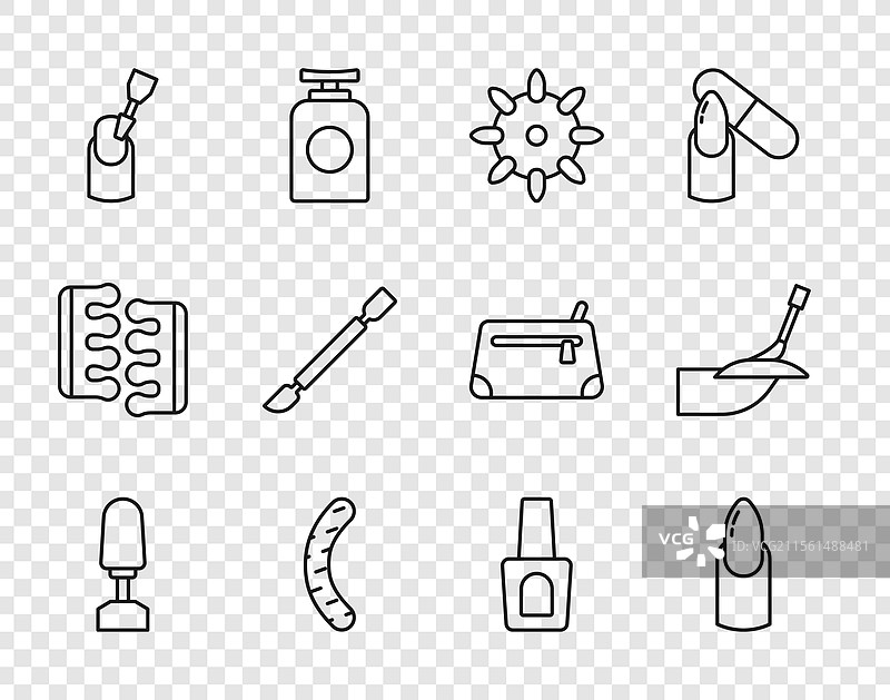 美甲假指甲用线铣刀图片素材