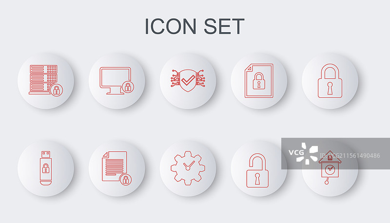 复古墙壁时钟USB闪存驱动器图片素材