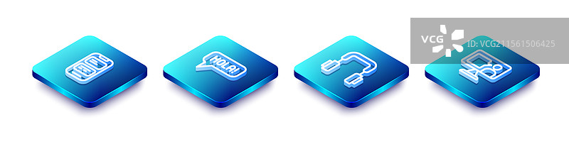 等距线在线翻译器你好图片素材