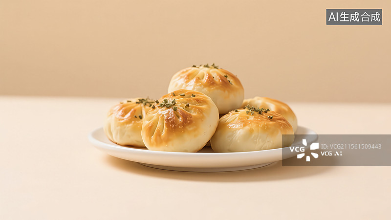 【AI数字艺术】新疆烤包子图片素材