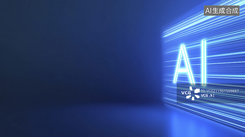 【AI数字艺术】人工智能技术发展与未来图片素材
