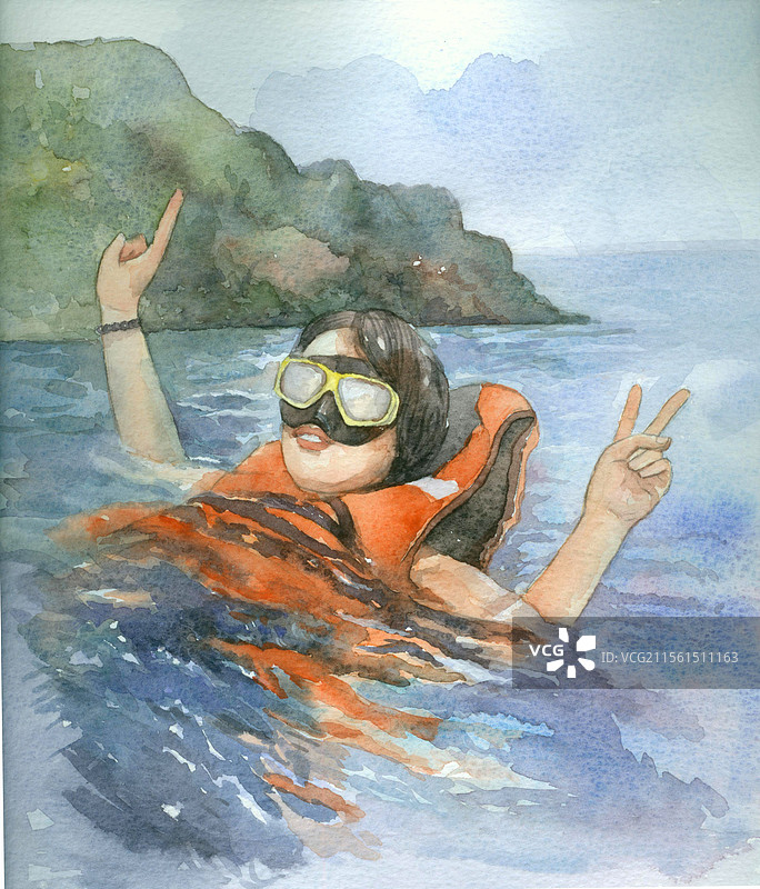 普吉岛旅游下海图片素材