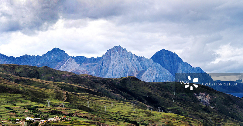 甘孜风光图片素材
