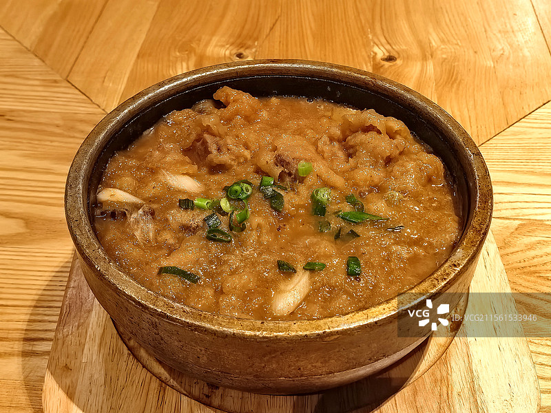 美食：洛阳名吃水席系列之黄焖排骨图片素材