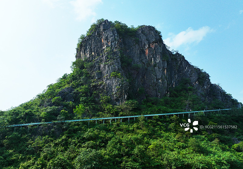 广东阳春春湾石林图片素材