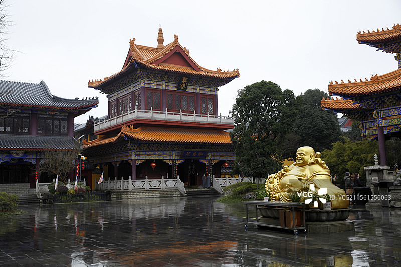 贵州省贵阳市西普陀寺大悲殿图片素材