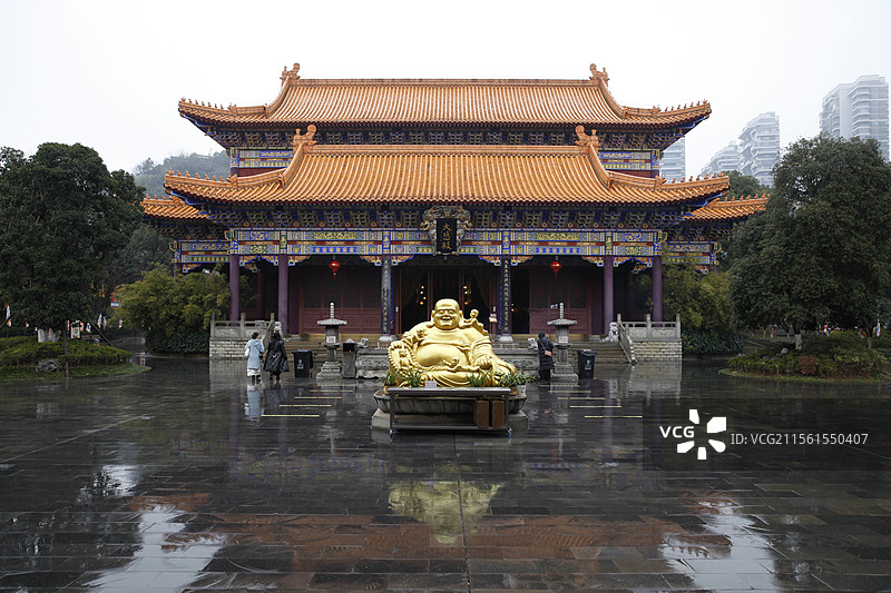 贵州省贵阳市西普陀寺大悲殿图片素材