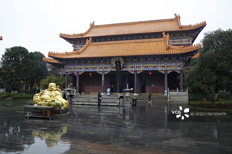 贵州省贵阳市西普陀寺大悲殿图片素材