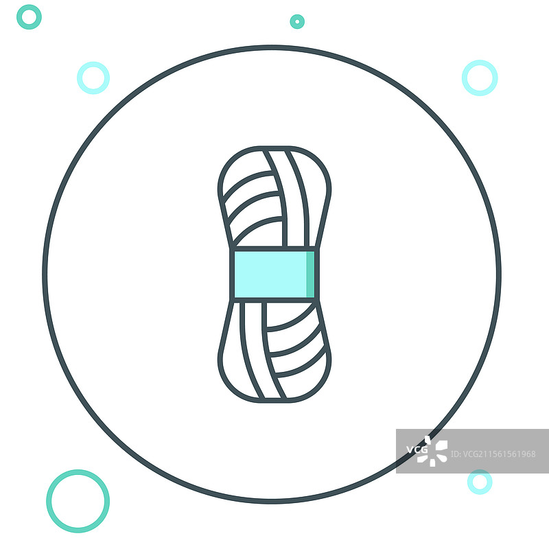 线球图标，孤立在白色背景上的标签图片素材