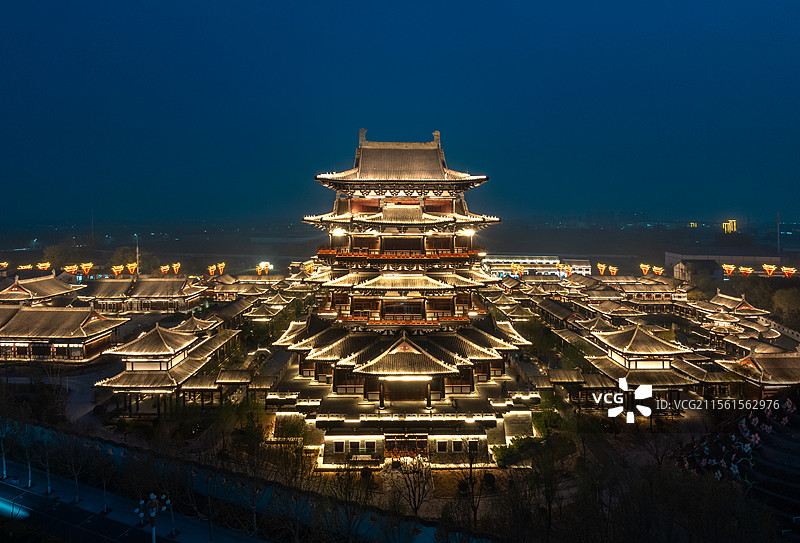 河北邯郸大名县石刻博物馆和运河博物馆图片素材