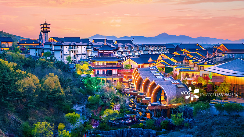 辽宁省大连市金普新区金石滩盛唐岚山图片素材