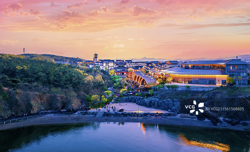 辽宁省大连市金普新区金石滩盛唐岚山图片素材